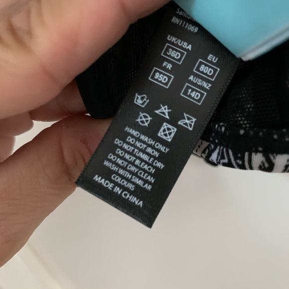 PANACHE Santorini Balconet Paisley Swim Bra SW0942 - Picture 11 of 11